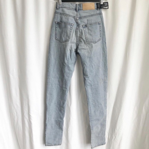Cheap Monday ‘Donna’ high rise tapered leg jeans. - Picture 3 of 4